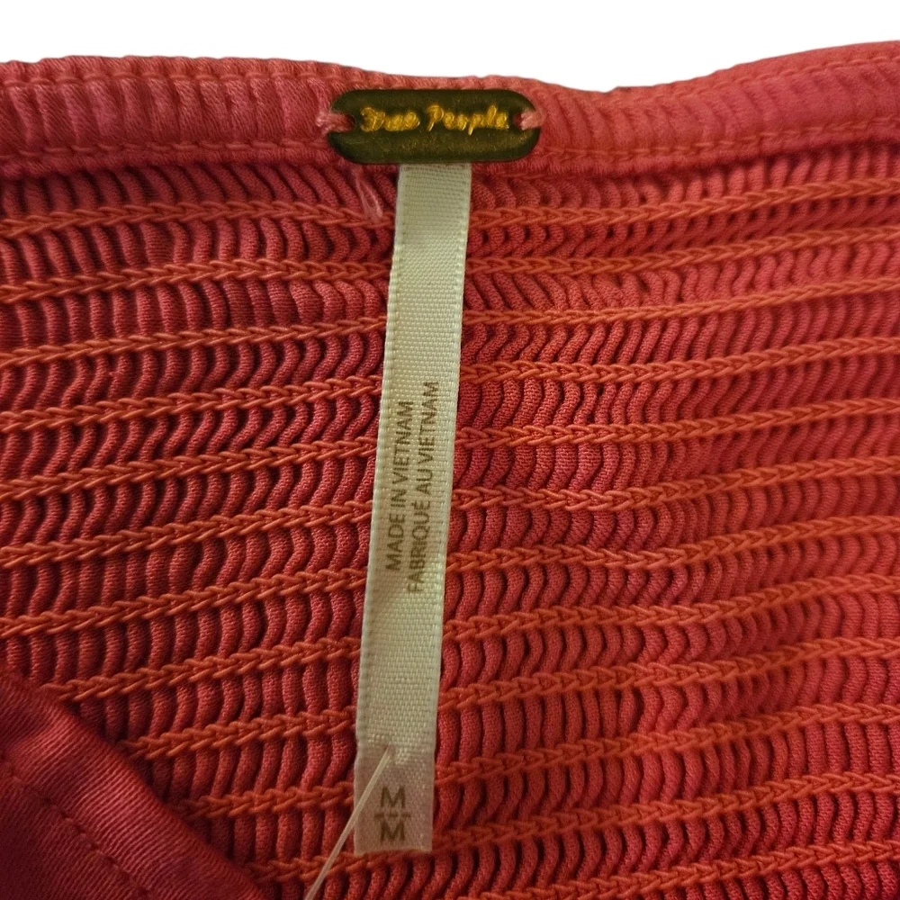 NWT Free People Hot Pink Milla Tank Size M - Picture 5 of 6